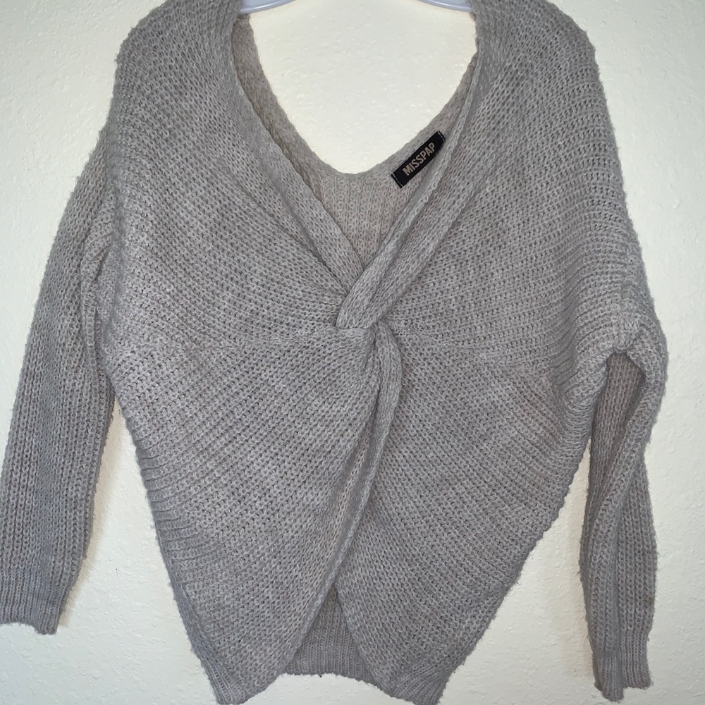 Low v Sweater